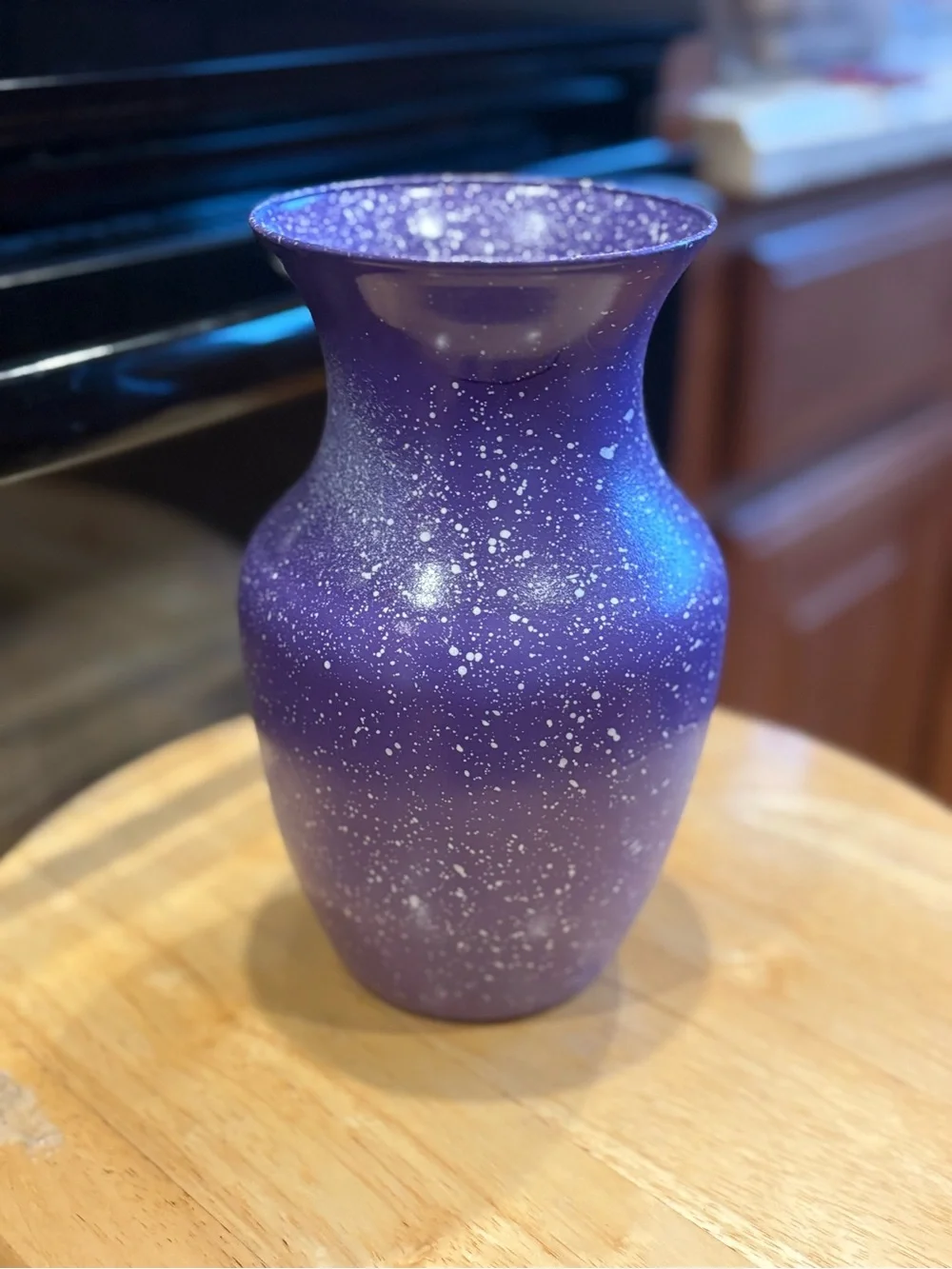 Vibrant Blue Table Lamp with Rhinestone accents w/bulb & shade FREE GIFT!